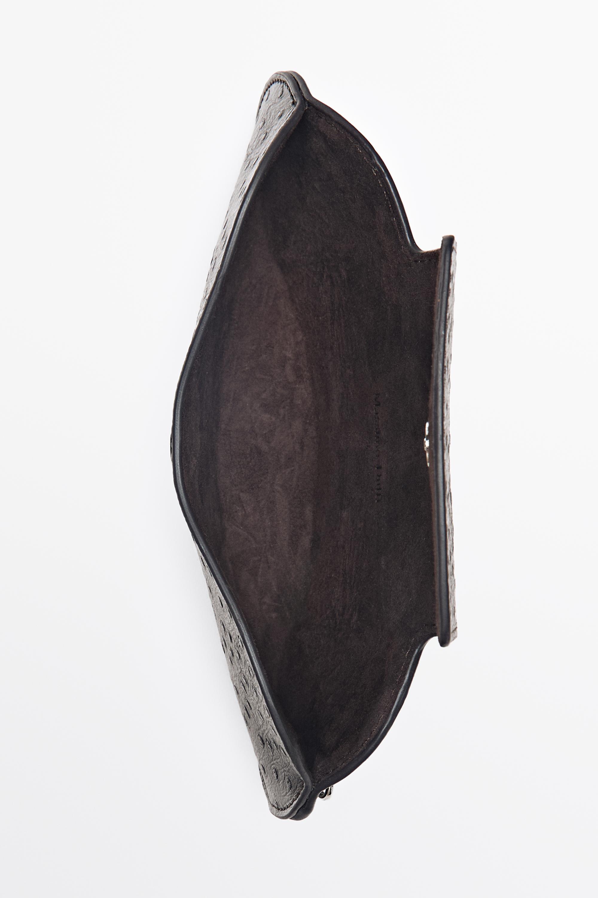 Textured nappa leather glasses case